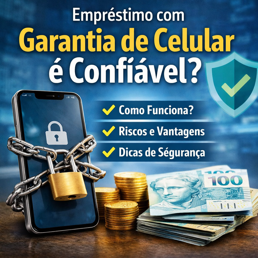 Empréstimo com garantia de celular é confiável
